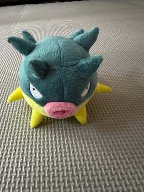 Pokémon Center Hisuian Qwilfish Poké Plush 7 1/4 Inch